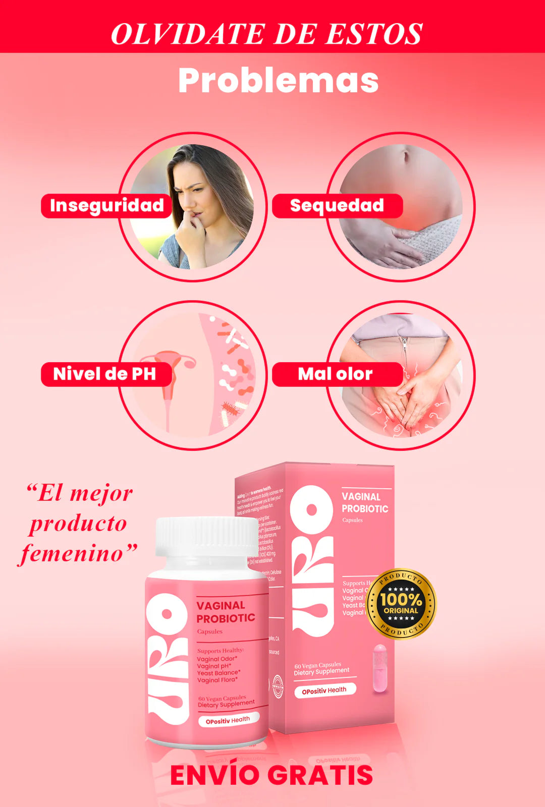 URO VAGINAL Probiótico