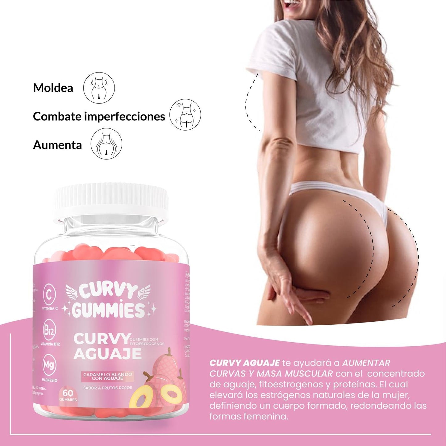 Gomitas Curvy Naturales